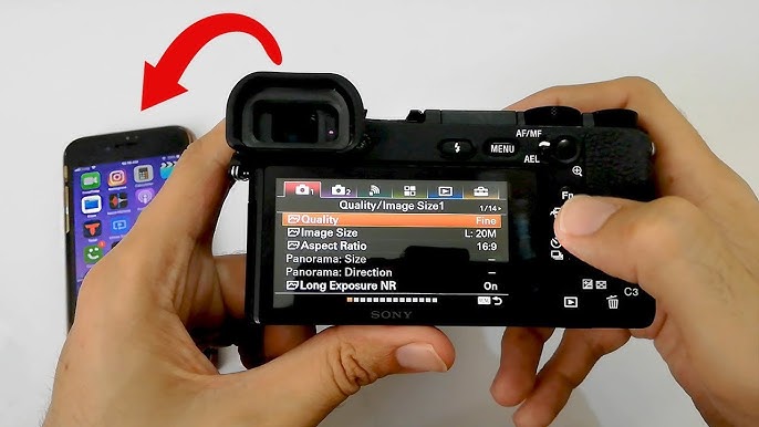 Sony A6400 có hỗ trợ Wi-Fi và NFC