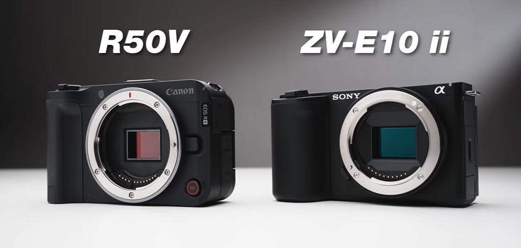 Canon R50 V vs Sony ZV-E10 II