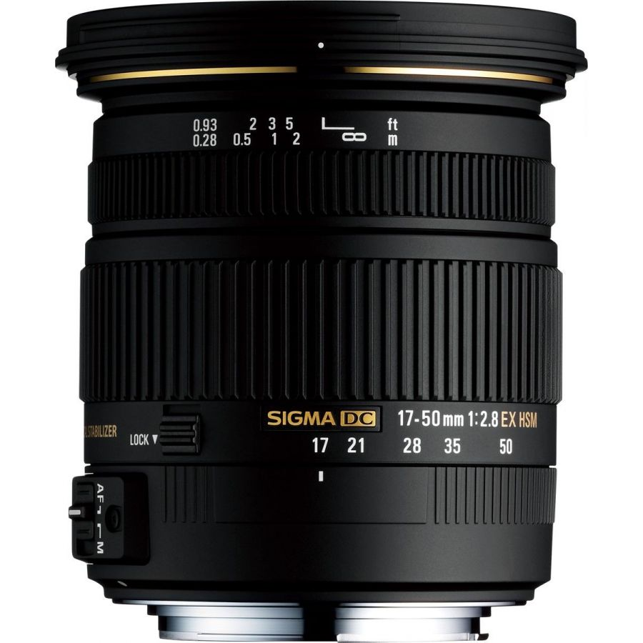 SIGMA 17-50 F2.8 EX DC OS HSM (FOR CANON/NIKON) - HÀNG CŨ