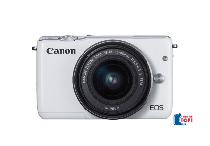 CANON EOS M10 + LENS KIT 15-45MM - HÀNG CŨ (TRẮNG)