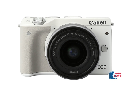 CANON EOS M3 + LENS KIT 15-45MM - HÀNG CŨ (TRẮNG)