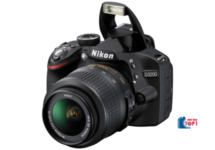 NIKON D3200 + LENS  18-55 MM - HÀNG CŨ 