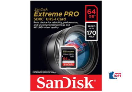 THẺ NHỚ SD SANDISK EXTREME PRO 64GB 200MB 