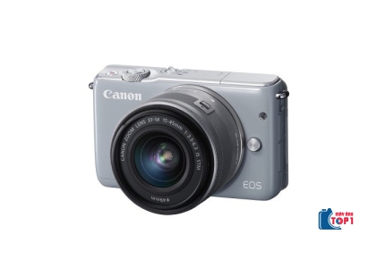 CANON EOS M10 + LENS KIT 15-45MM - HÀNG HIẾM (GRAY)