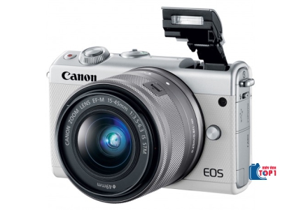 CANON EOS M100 + LENS KIT 15-45STM - HÀNG CŨ