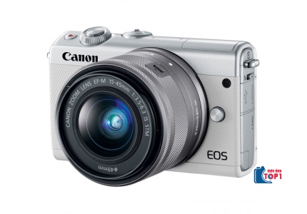 CANON EOS M100 + LENS KIT 15-45STM - HÀNG CŨ
