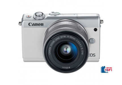 CANON EOS M100 + LENS KIT 15-45STM - HÀNG CŨ