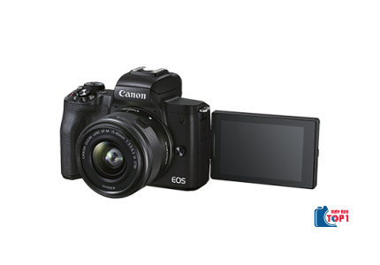CANON EOS M50 MARK 2 + LENS KIT 15-45STM - 99% ĐẸP KENG