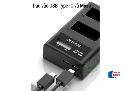 Bộ sạc pin Beston EN-EL15 dùng cho các dòng pin EL15 của Nikon