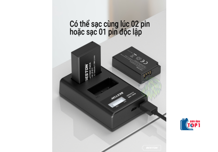 Bộ sạc pin Beston NP-FW50 dùng cho các dòng pin FW50 của Sony