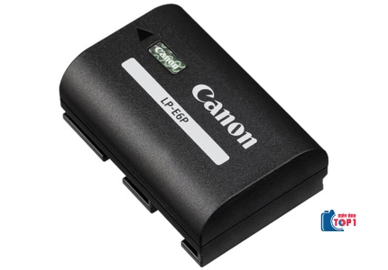 Pin Canon LP-E6P cho R5 II, R5, R6, 80D, 90D, 7D, 6D, 5D Mark IV