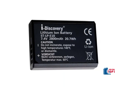 Pin i-Discovery LP-E10 cho Canon 3000D, 4000D, 2000D, 1200D, 1300D, 1500D...