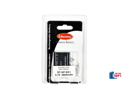 Pin i-Discovery NP-BX1 cho Sony RX100 WX350, HX99, RX100, CX405, PJ410, PJ440