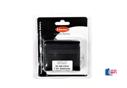 Pin i-Discovery NP-F970 cho Sony MC2500, NX200, NX100, Z150, NX3, NX5R..