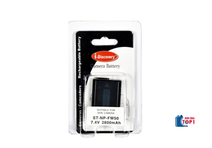 Pin i-Discovery NP-FW50 cho Sony A6000, A6100, A6300, A6400, A7M2