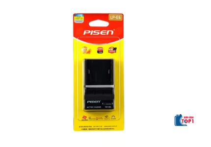 Sạc Pisen LP-E6 Cho Canon 5D II, 5D III, 60D, 70D, 6D, 7D, 80D, 5D Mark IV